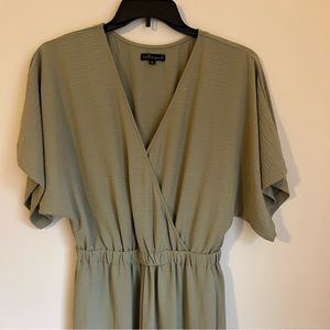 Sage Green Jumpsuit